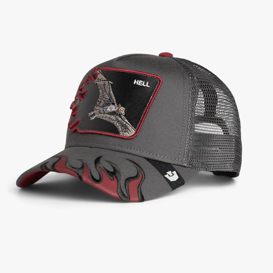 GOORIN BROS HELL FLAMES GRAY