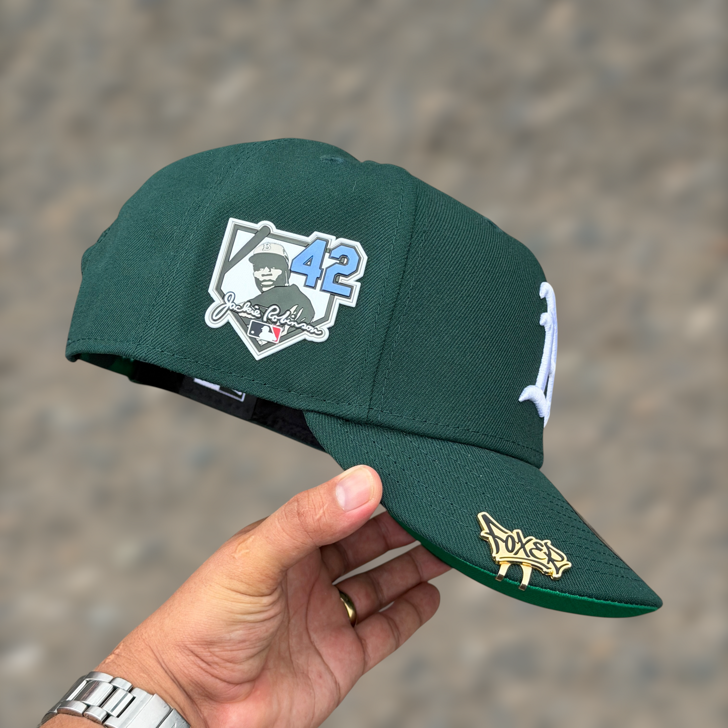 9FIFTY OAKLAND ATHLETICS DARK GREEN JACKIE ROBINSON