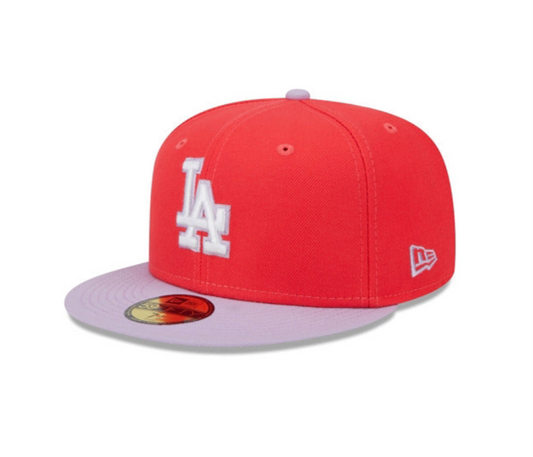 59FIFTY LA DODGERS CORAL/LILA