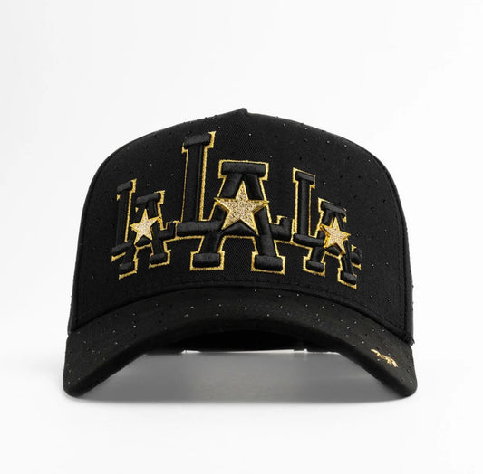 BELICA KEVIN HATS. LALALA BLACK/GOLD