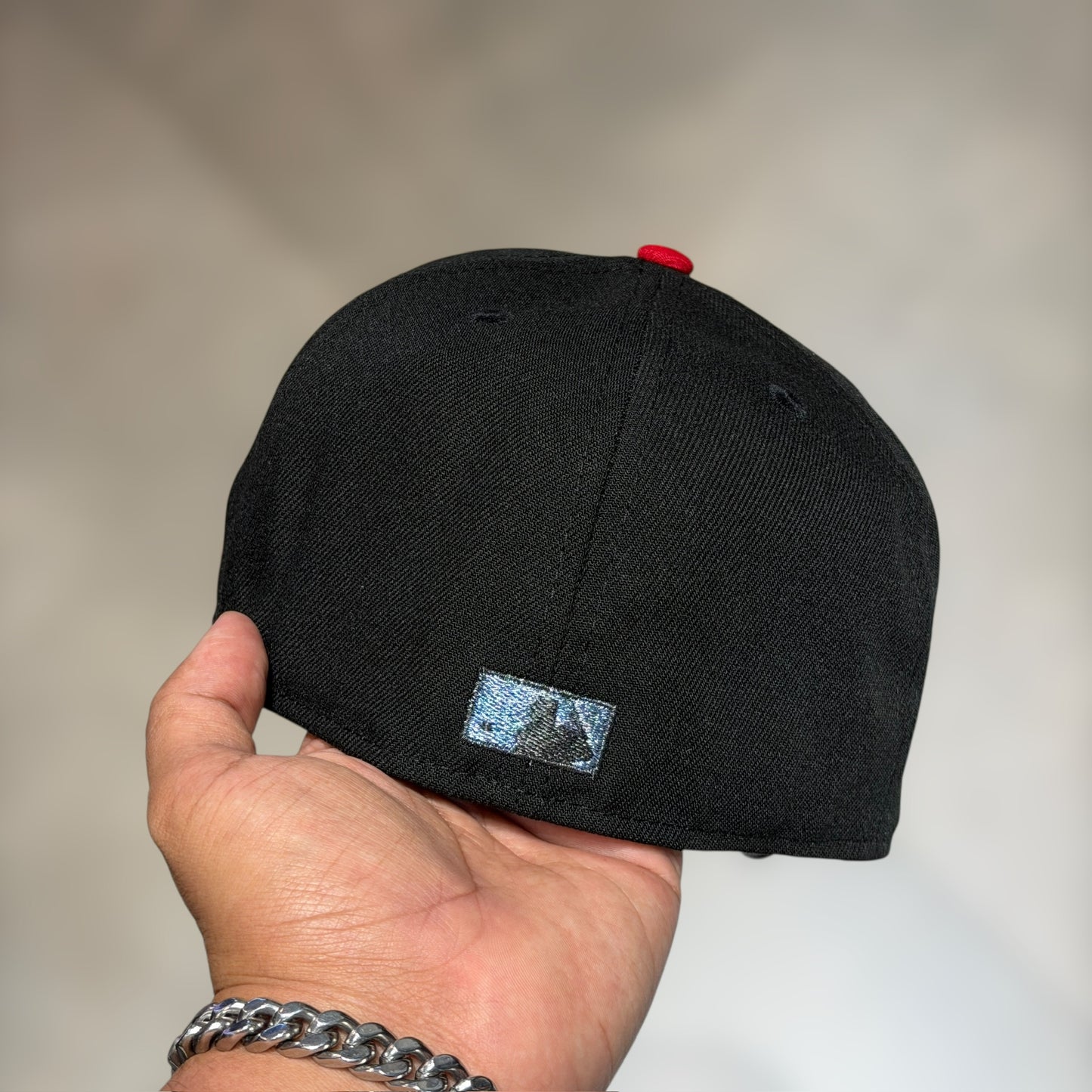 59FIFTY NY YANKEES BLACK RED LOGO PATCH
