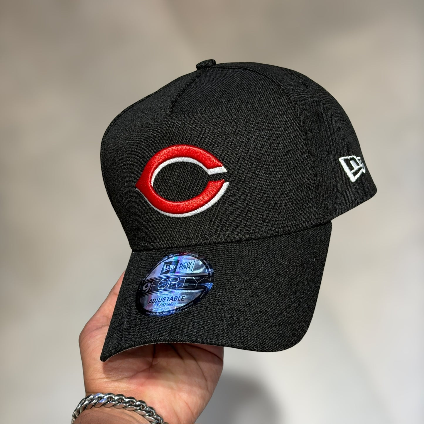 9FORTY A FRAME CINCINNATI RED BLACK WS 1990