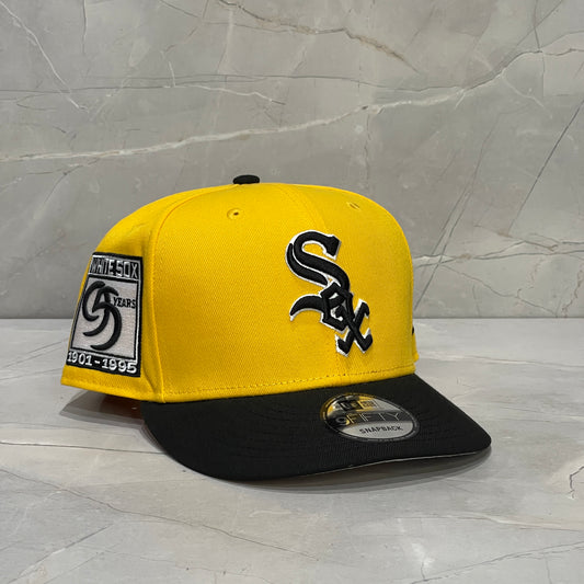 9FIFTY CHICAGO WHITE SIX YELLOW/BLACK 95YEARS