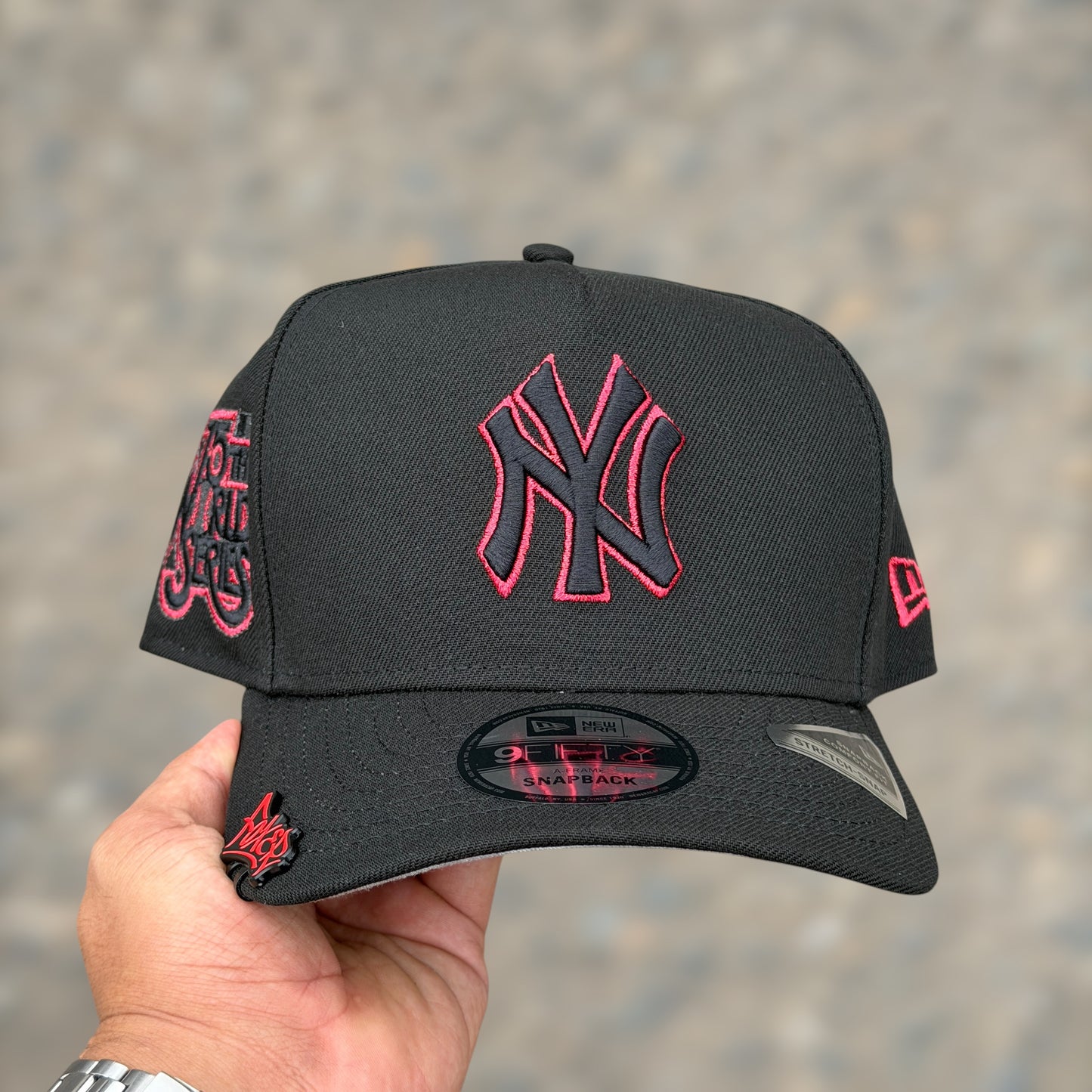 9FIFTY NY YANKEES AFRAME BLACK OUTLINE