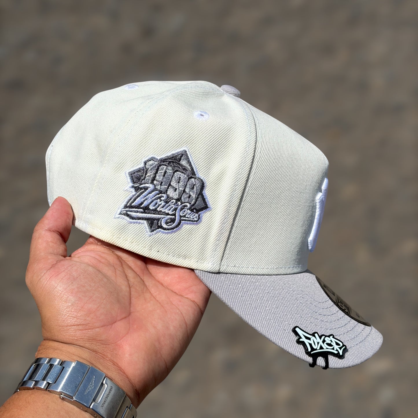 9FORTY NEW YORK YANKEES WHITE GREY VISOR