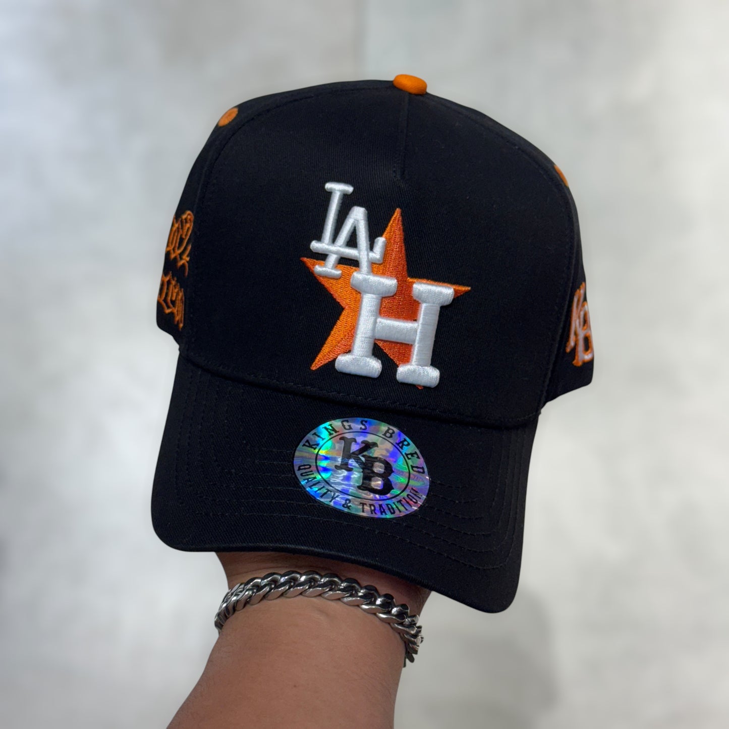 DODGERS AND ASTROS EDITION KB BLACK ORANGE