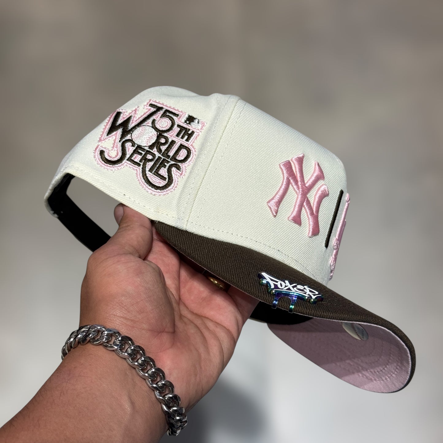 9FIFTY DUAL LOGO NY& LA BEIGE