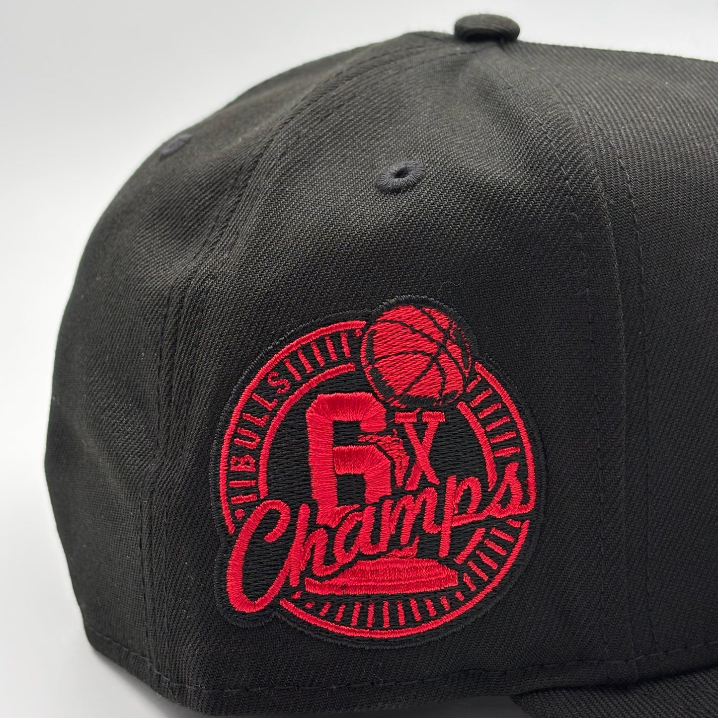 9FIFTY CHICAGO BULLS BLACK RED LOGO