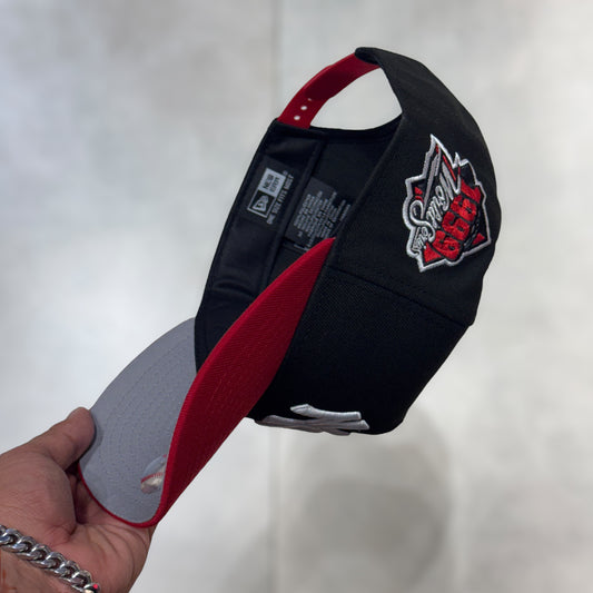 9FORTY A-FRAME NY YANKEES BLACK VISERA RED WS 1999
