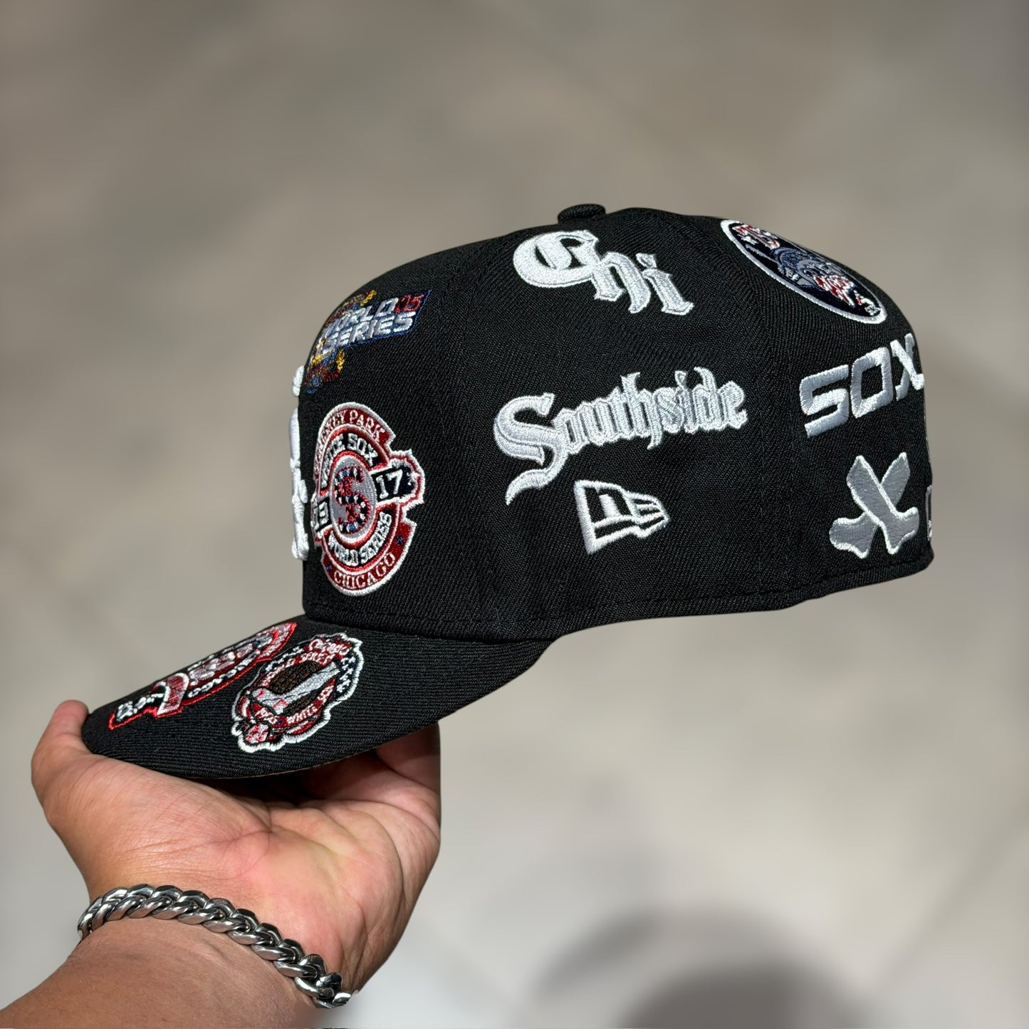 59FIFTY WHITE SOX MULTIPARCHES WS