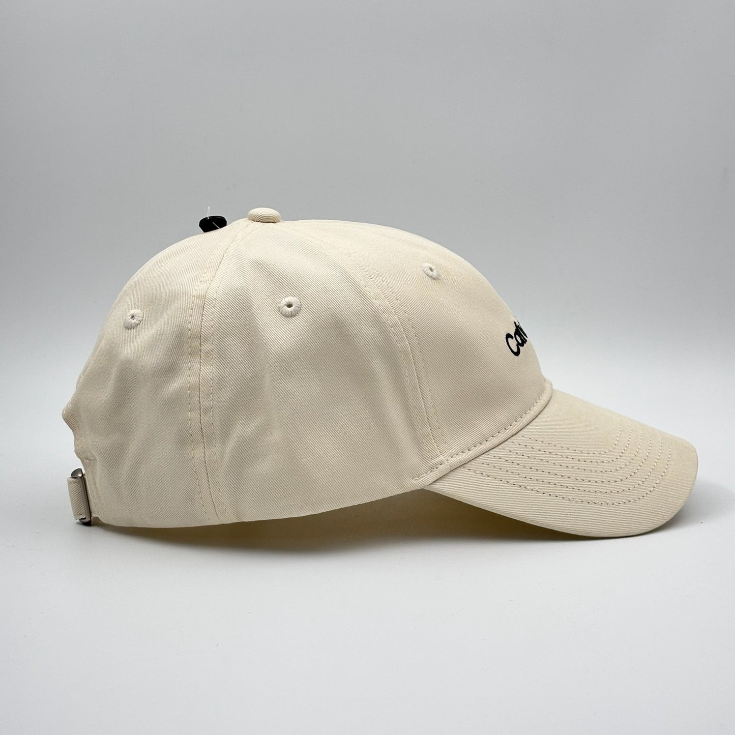 CALVIN KLEIN BEIGE BLACK LOGO LETTER