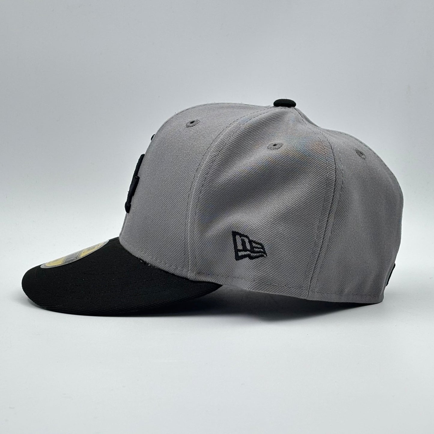 59FIFTY LA DODGERS GREY BLACK VISOR