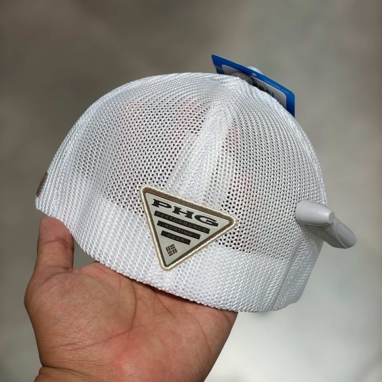 Columbia Flag flexfit grey Cerrada