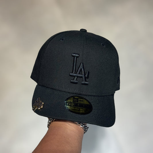 59FIFTY LA DODGERS BLACK ON BLACK