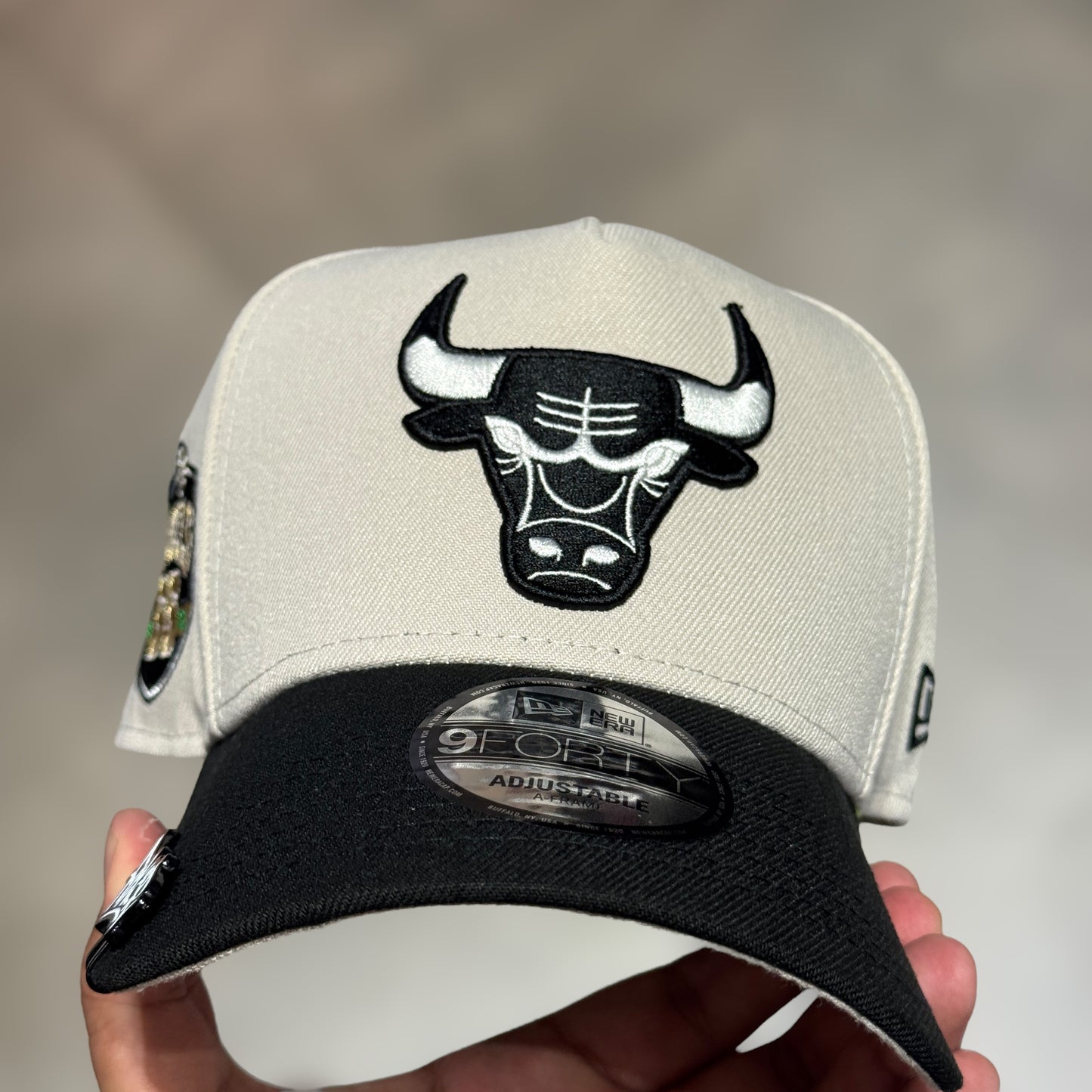 9FORTY CHICAGO BULLS CREAM BLACK 66