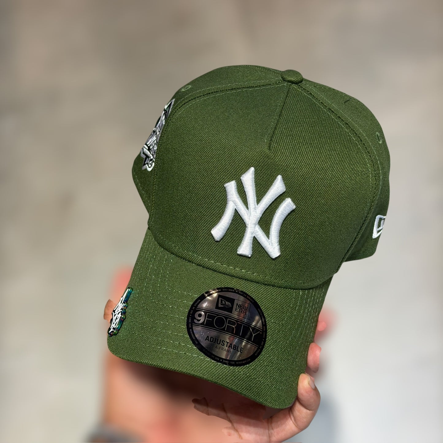 9FORTY A FRAME NY YANKEES MOSS GREEN