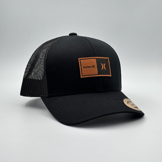 HURLEY BLACK BROWN LOGO