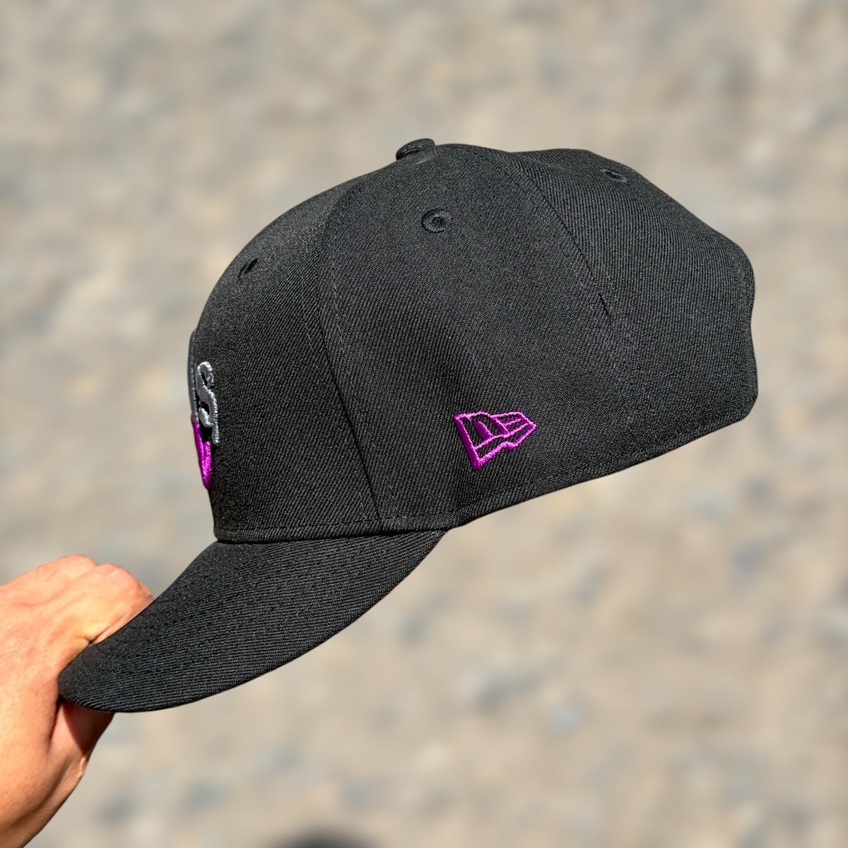 9FIFTY ATHLETICS OAKLAND DRIP BLACK PURPLE
