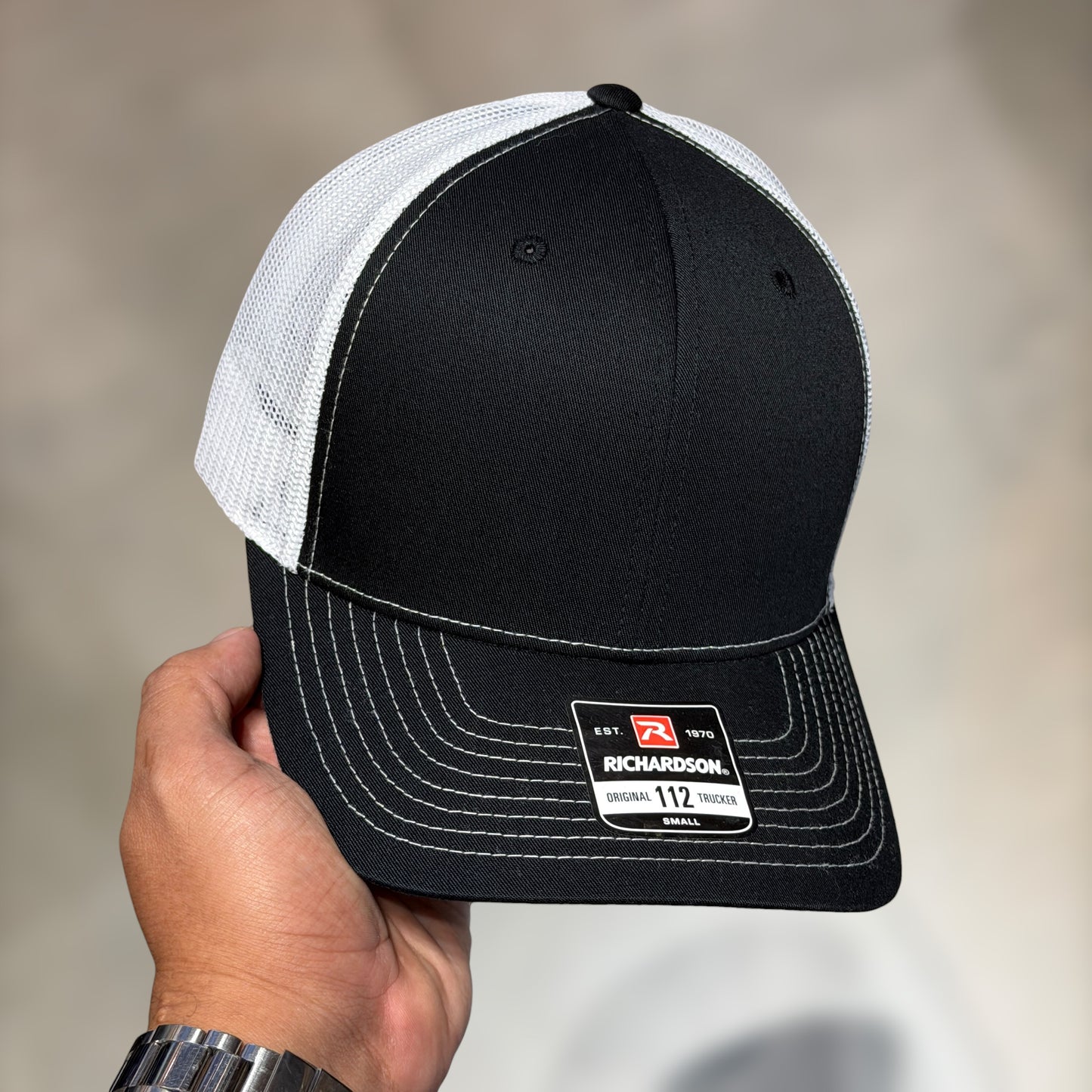 GORRA RICHARDSON B/N llana para bordados