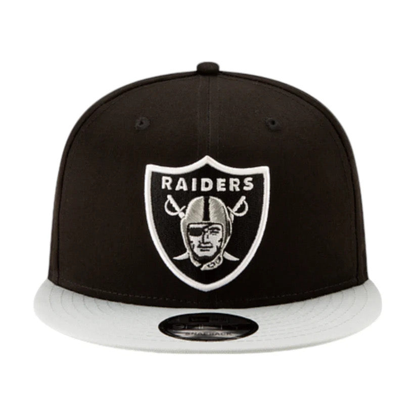 9FIFTY LOS RAIDERS BLACK GRAY VISOR