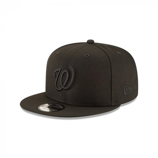 9FIFTY WASHINGTON NATIONALS BLACK ON BLACK