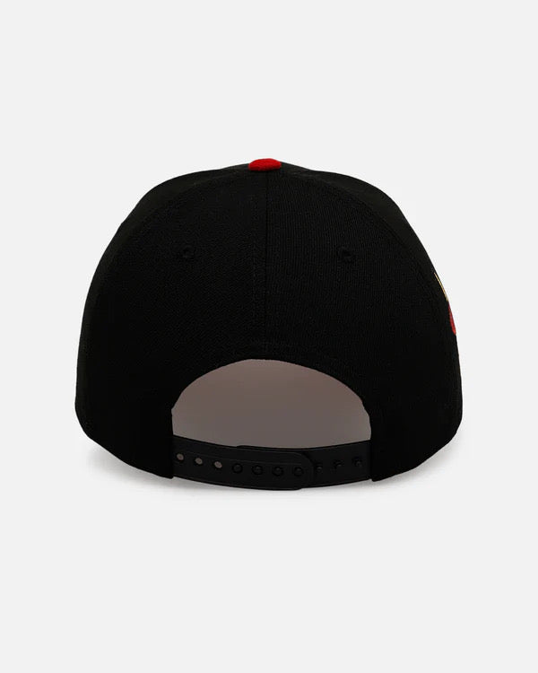 9FORTY A FRAME LA DODGERS BLACK RED LOGO
