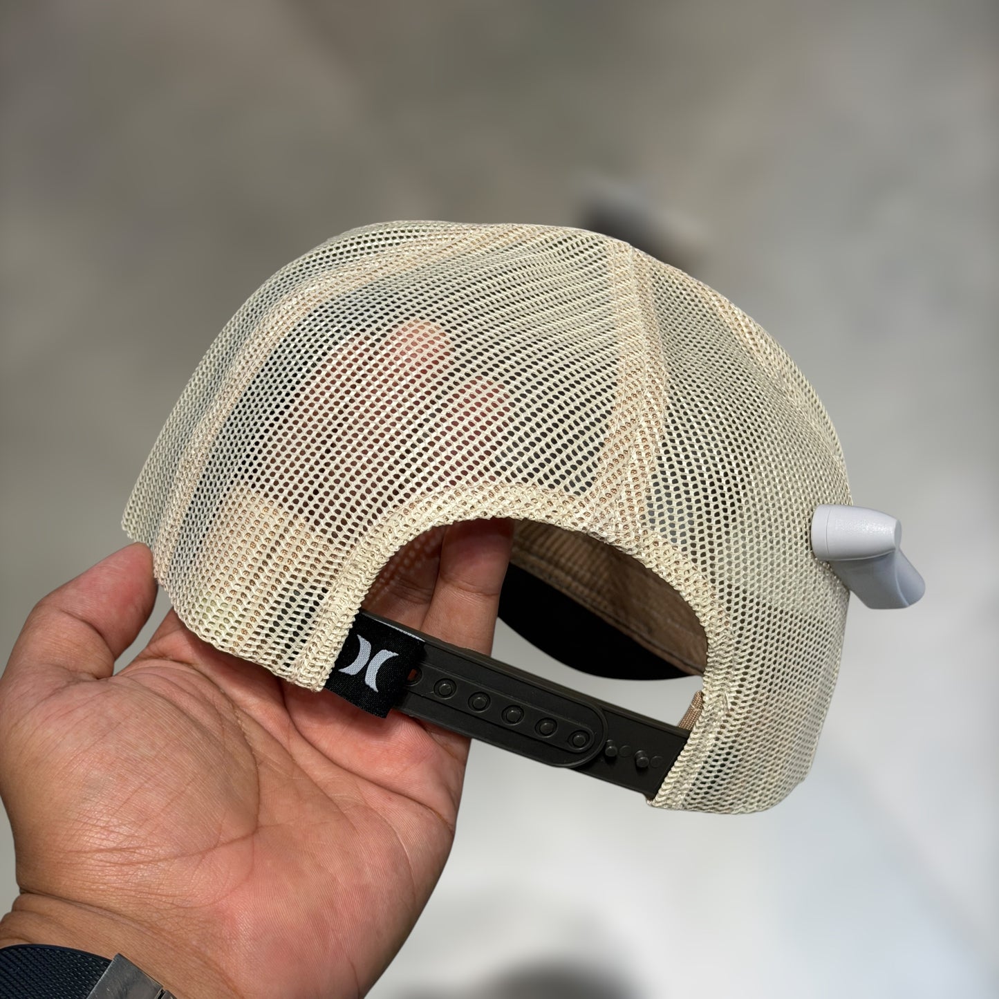 Hurley trucker trademark brown