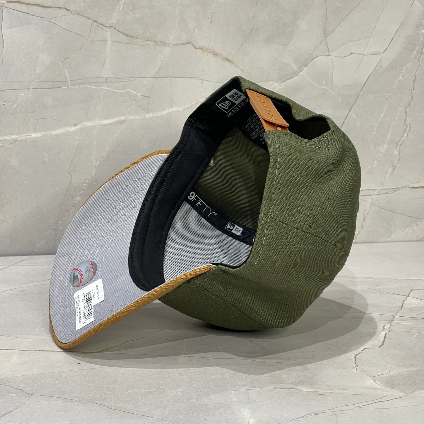 9FIFTY BALTIMORE ORIOLES OLIVE GREEN/CAQUI