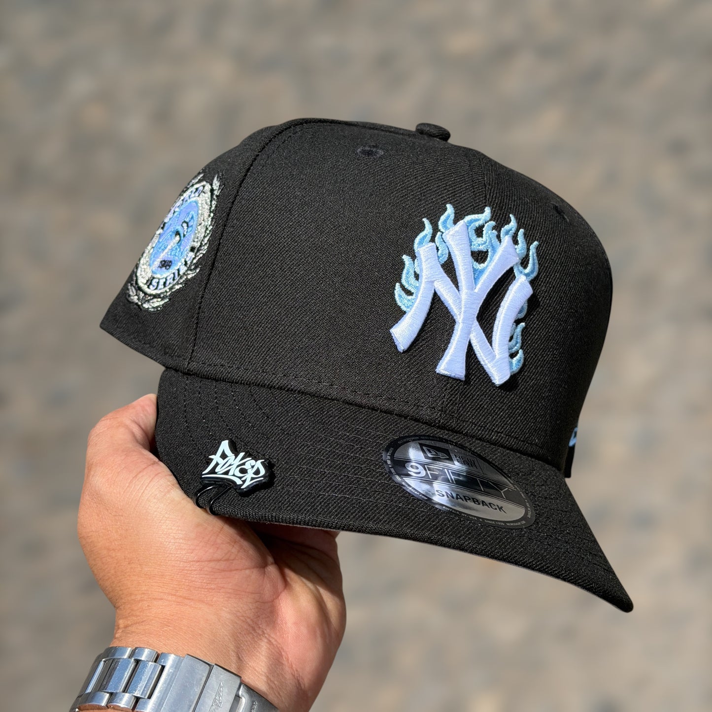 9FIFTY NY YANKEES FLAMES SKYBLUE