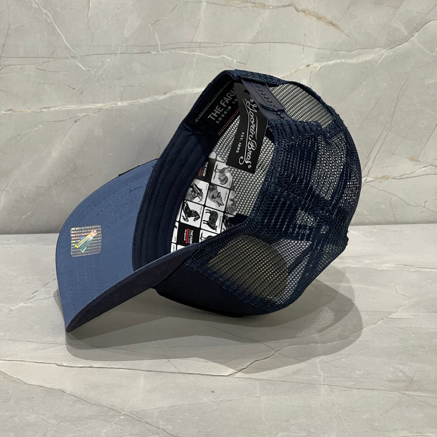 GOORIN BROS SILVER FOX NAVY