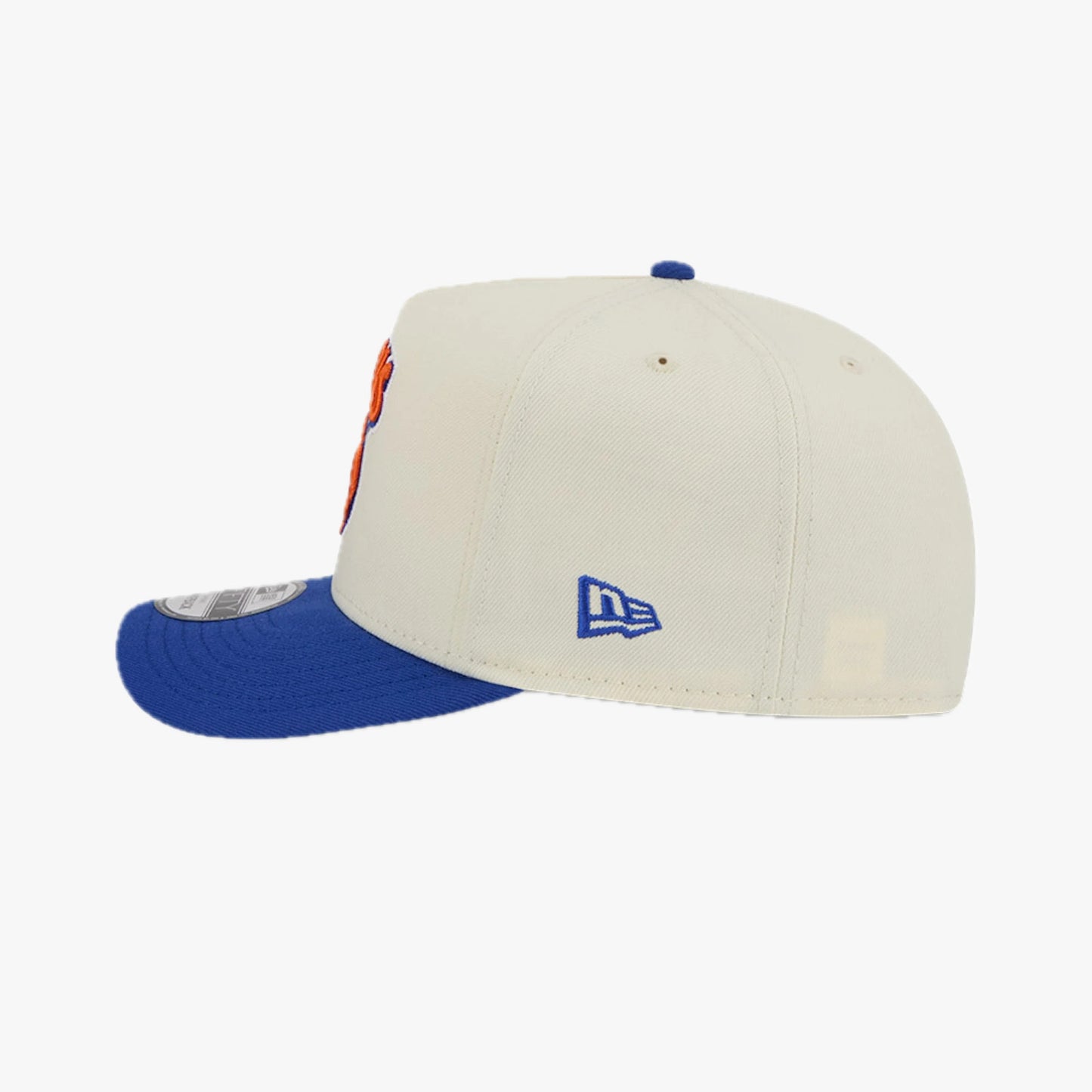 9FIFTY A FRAME KNICKS BEIGE BLUE VISOR HWC