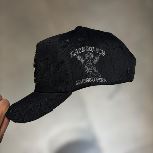 BÉLICA 3 CRUCES TOTAL BLACK MZHATS