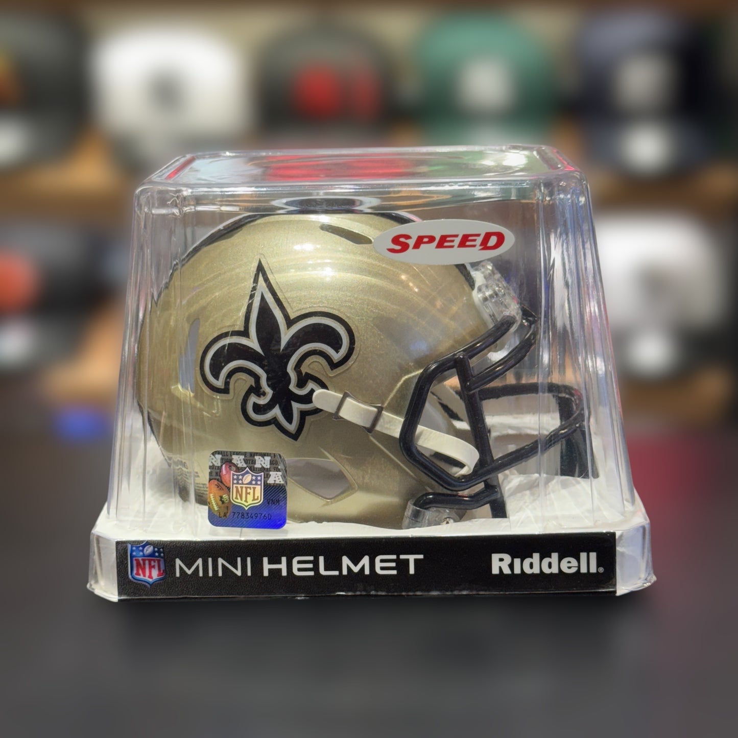 NEW ORLEANS SAINTS NFL MINI CASCO