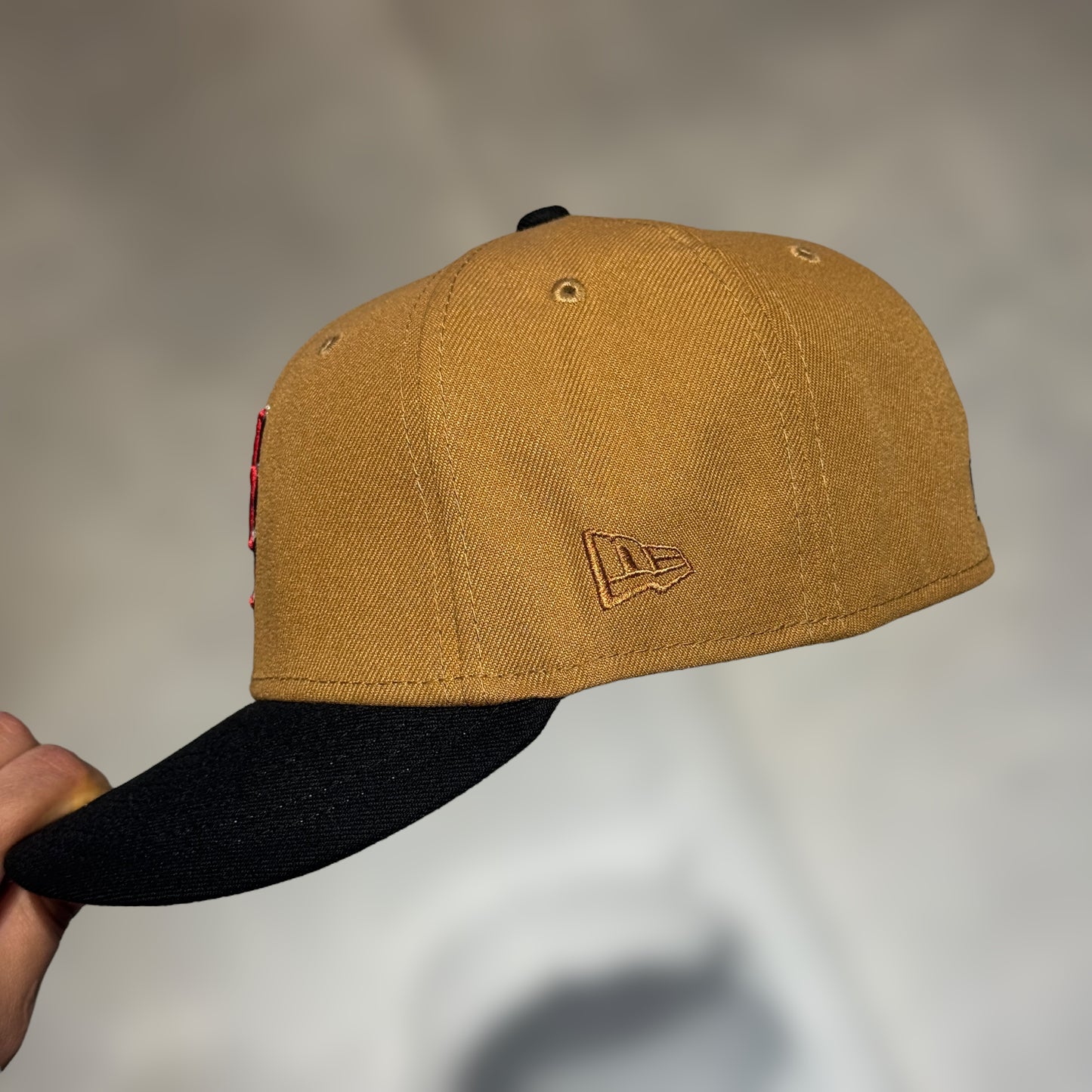 59FIFTY NY METS KHAKY BLACK VISOR
