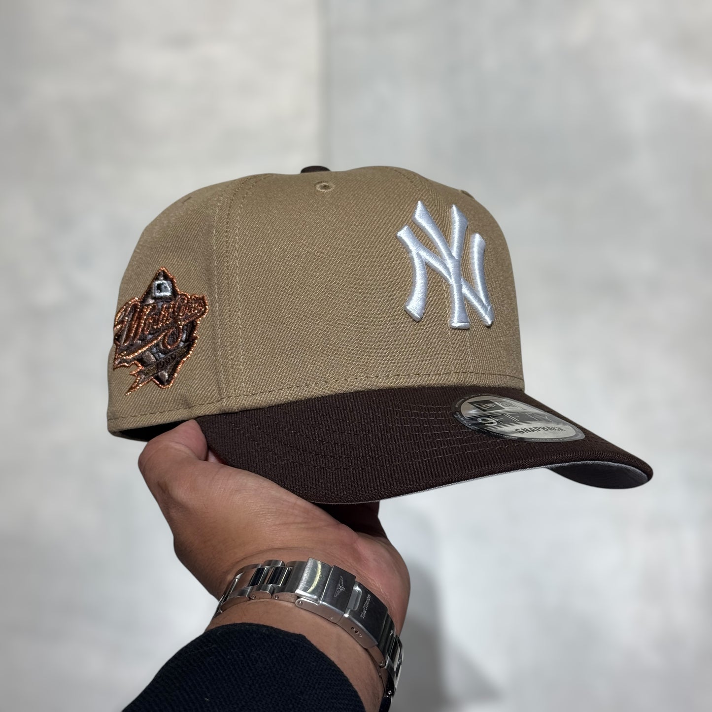 9FIFTY NY YANKEES CAQUI BROWN VISER WS 1999