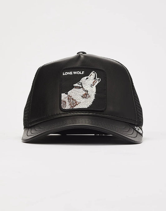 GOORIN BROS LONE WOLF BLACK CUERO