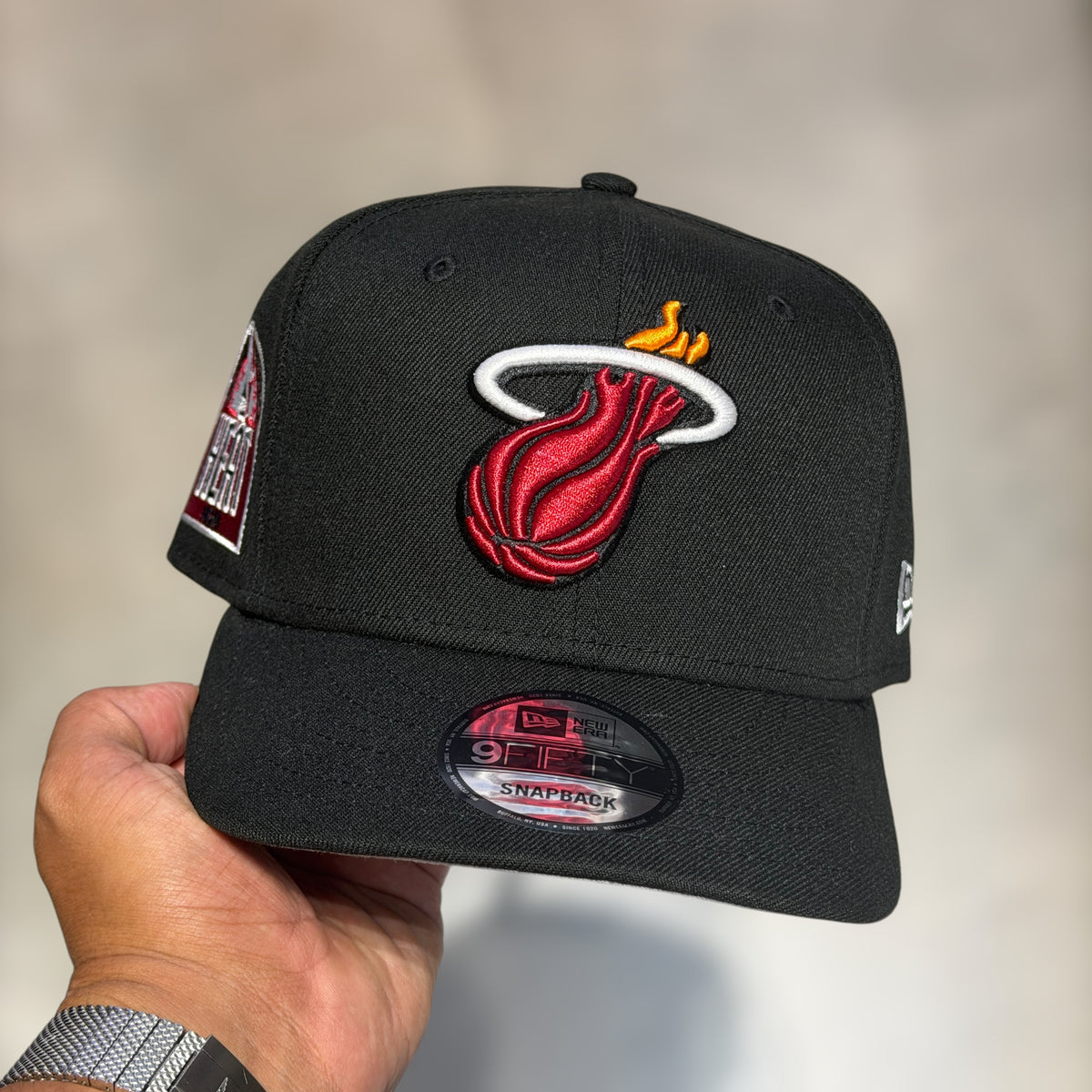 9FIFTY MIAMI HEAT EASTERN PATCH