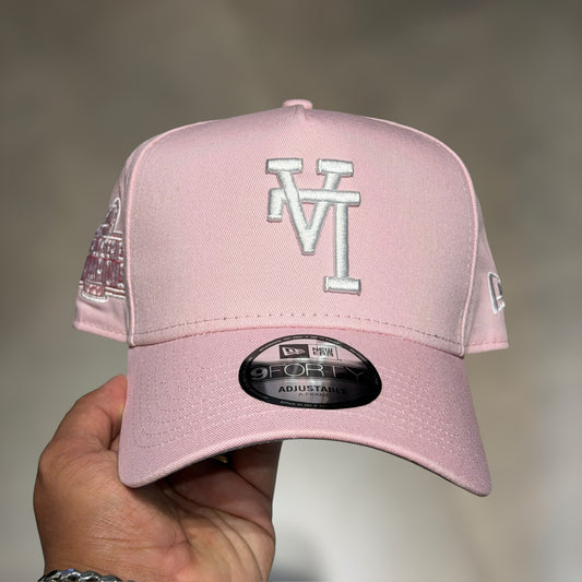 9FORTY A FRAME LA DODGERS PINK UPSIDE LOGO