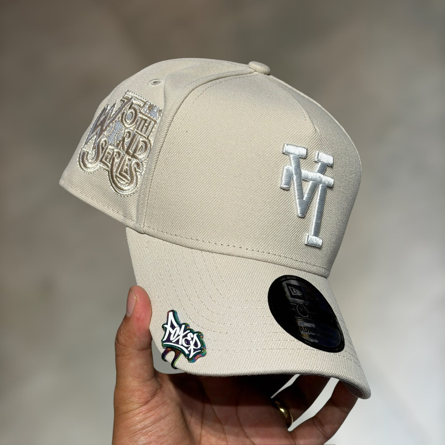 9FORTY A FRAME LA DODGERS BEIGE UPSIDE