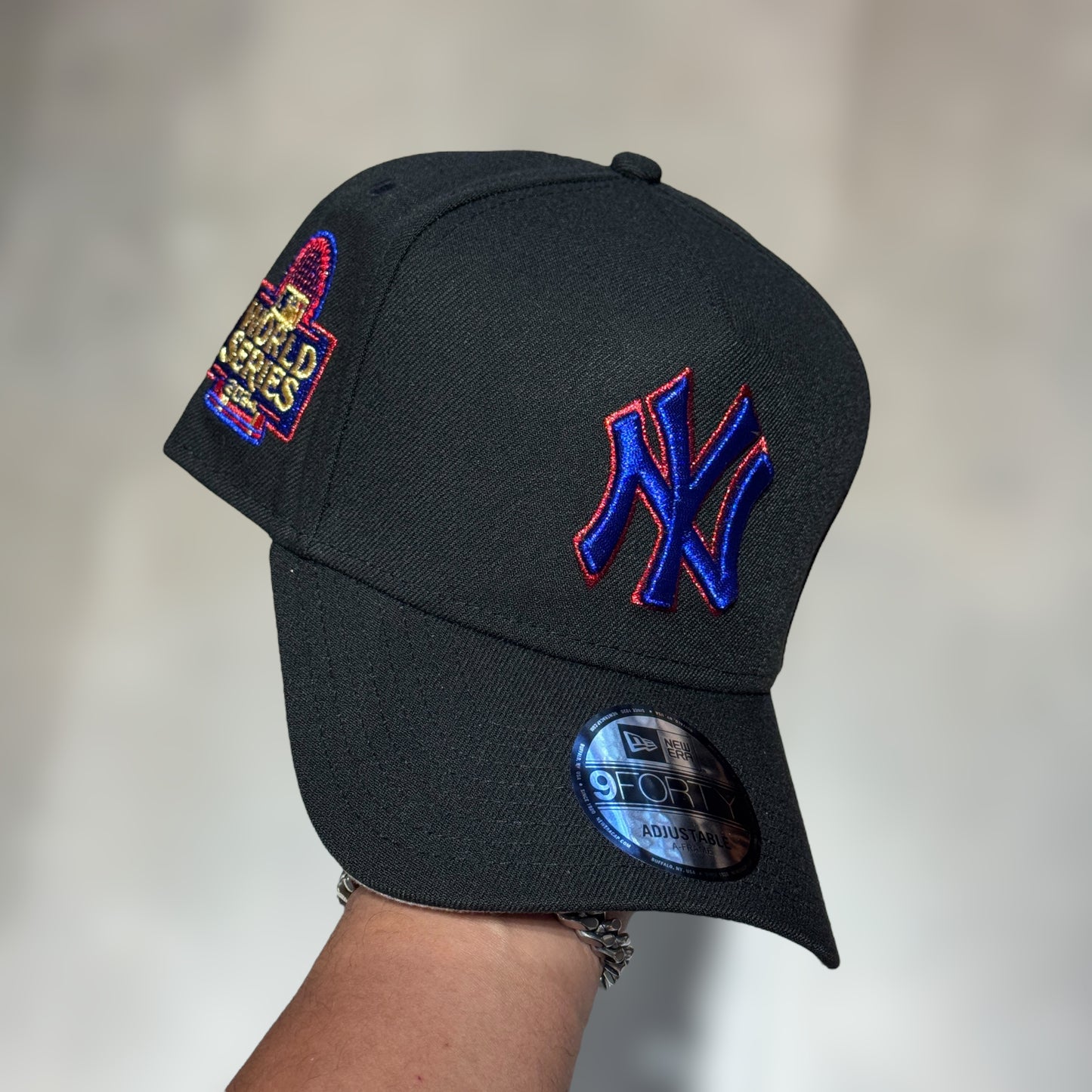 9FORTY A FRAME NY YANKEES BLACK ROYAL BLUE 2024