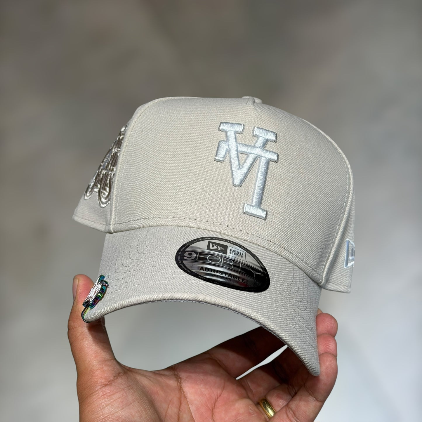 9FORTY A FRAME LA DODGERS BEIGE UPSIDE