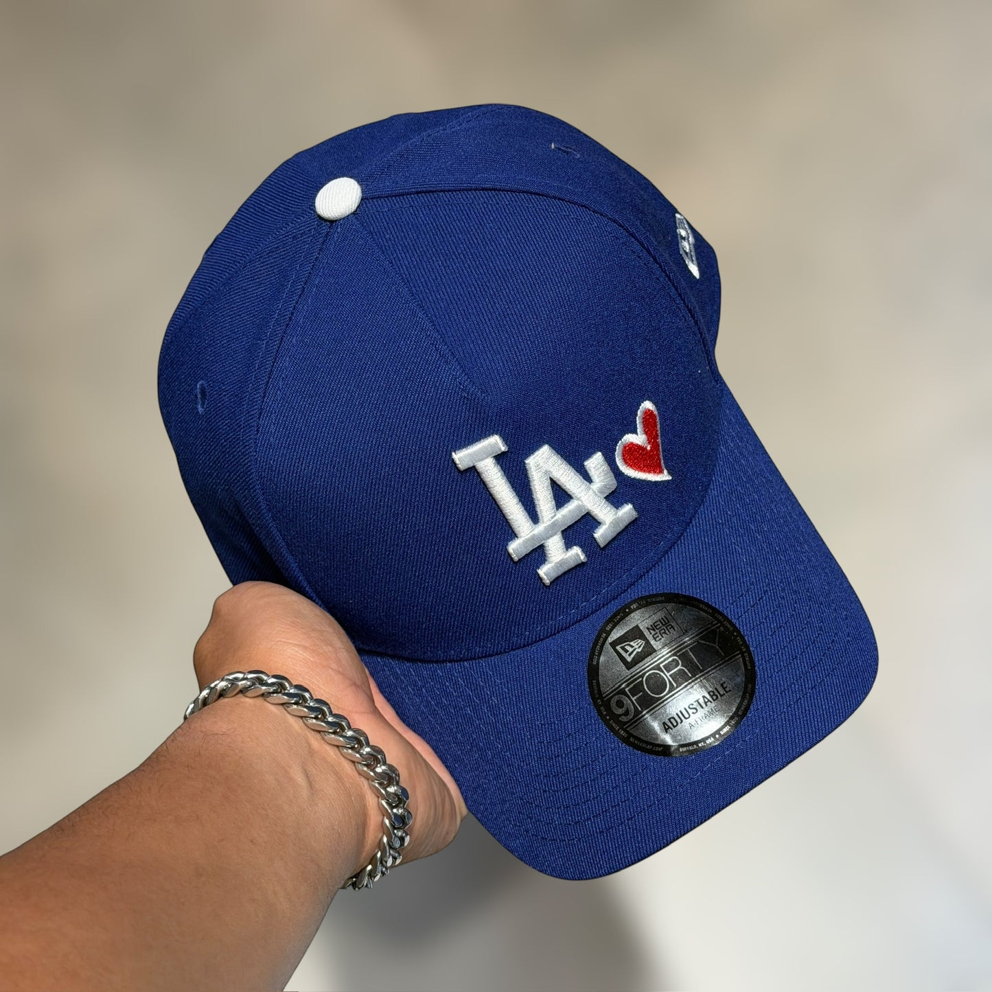 9FORTY A FRAME LA DODGERS ROYAL BLUE CORAZÓN