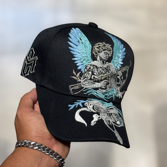GORRA ANGEL EDICION BELICA CON PIN RIFLE