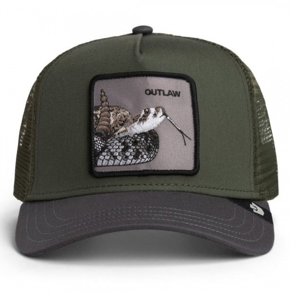 GOORIN BROS OUTLAW OLIVE GREEN/GRAY
