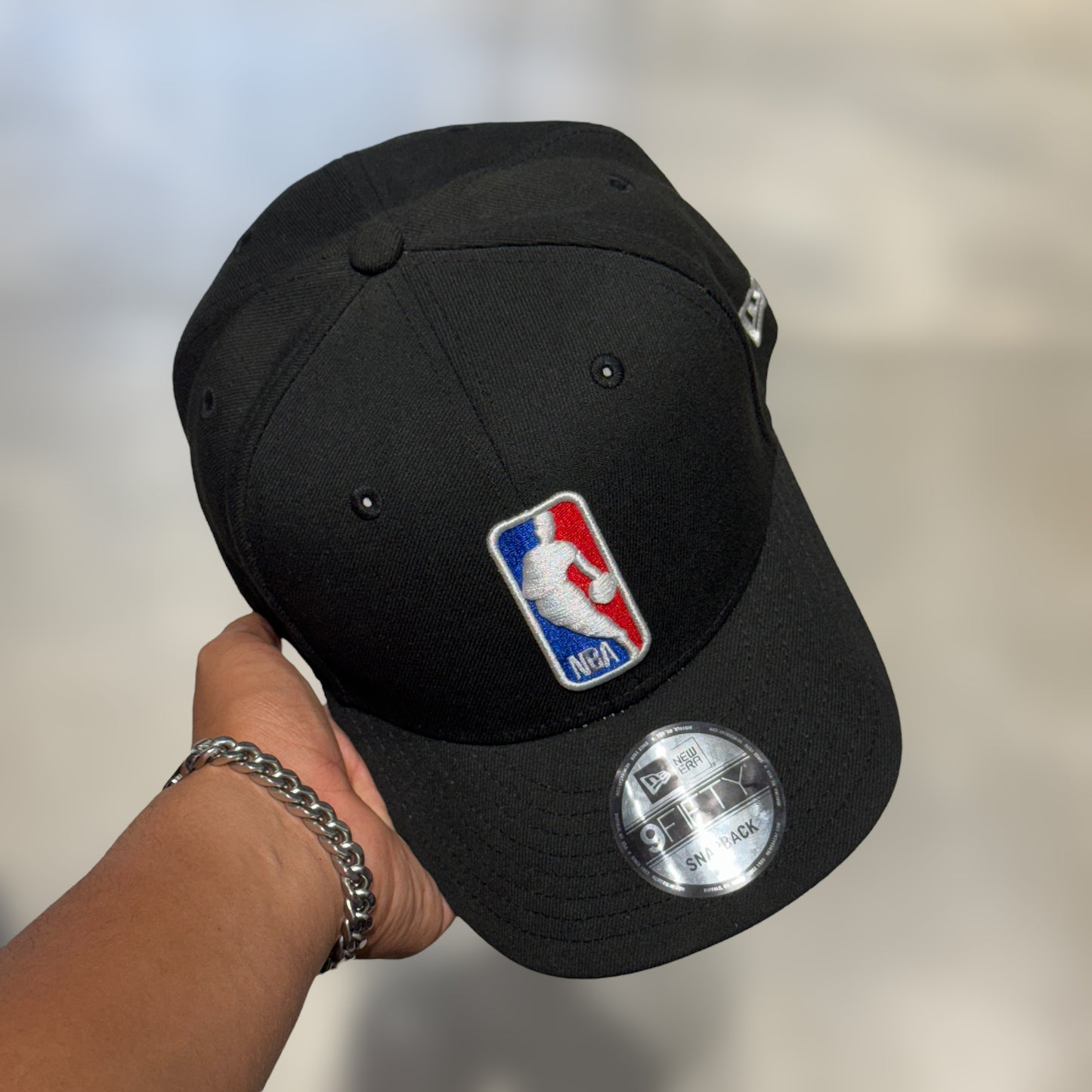 9FIFTY BLACK NBA LOGO