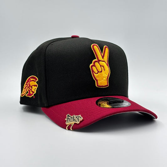 9FIFTY SIGN BLACK MARRÓN VISOR