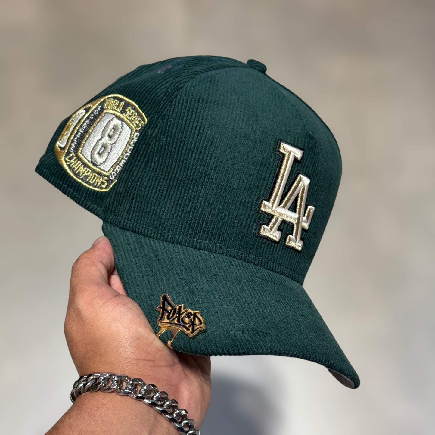 9FIFTY LA DODGERS DARK GREEN CHAMPIONS 8