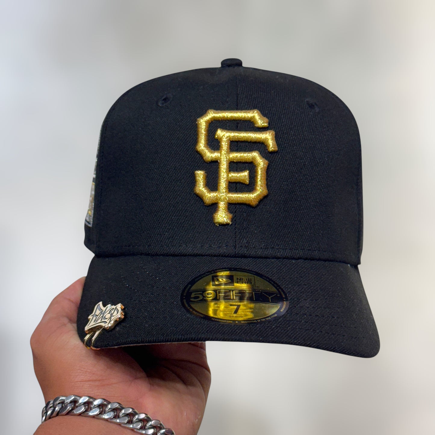 59FIFTY SAN FRANCISCO GIANTS BLACK GOLD LOGO 2007