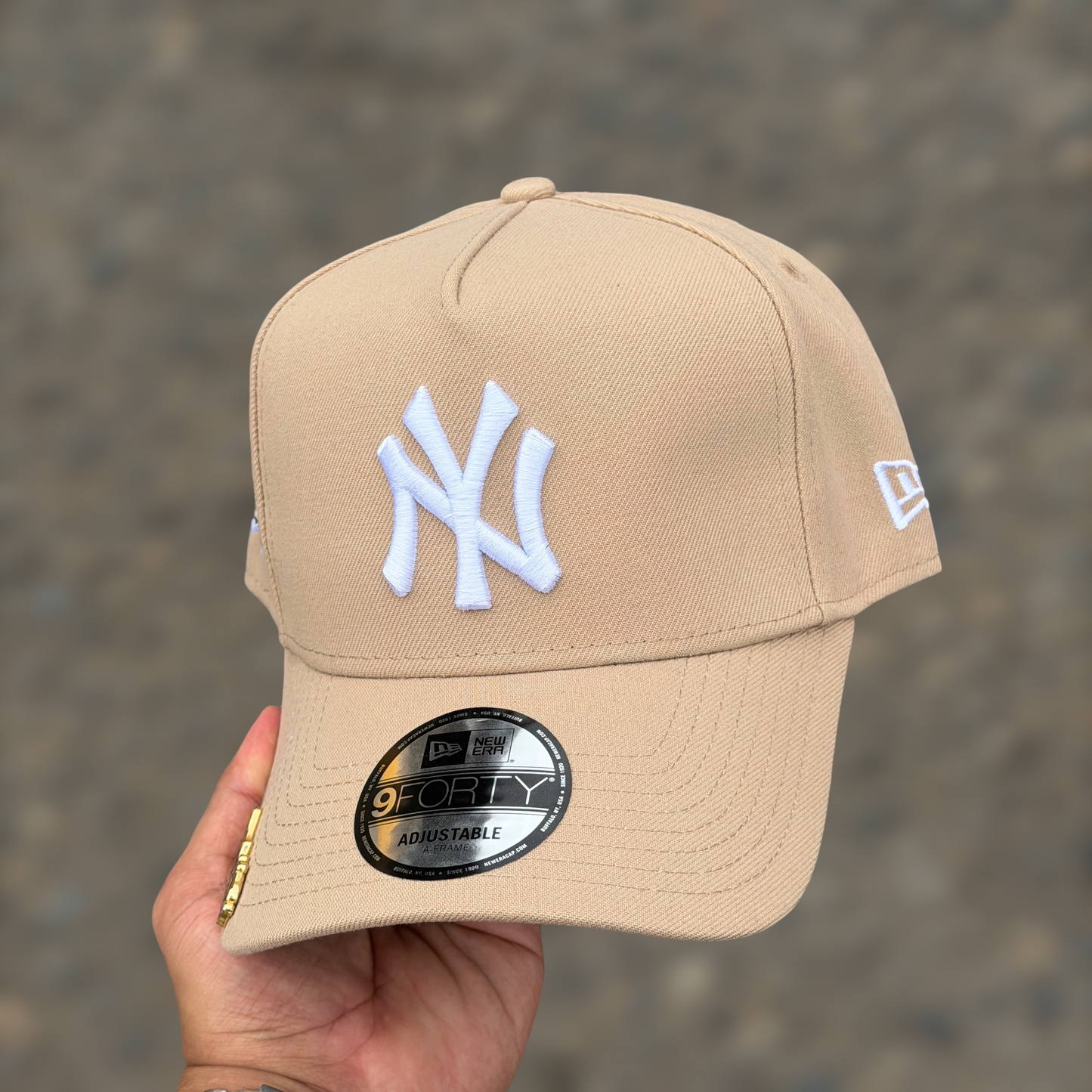 9FORTY NY YANKEES AFRAME BEIGE