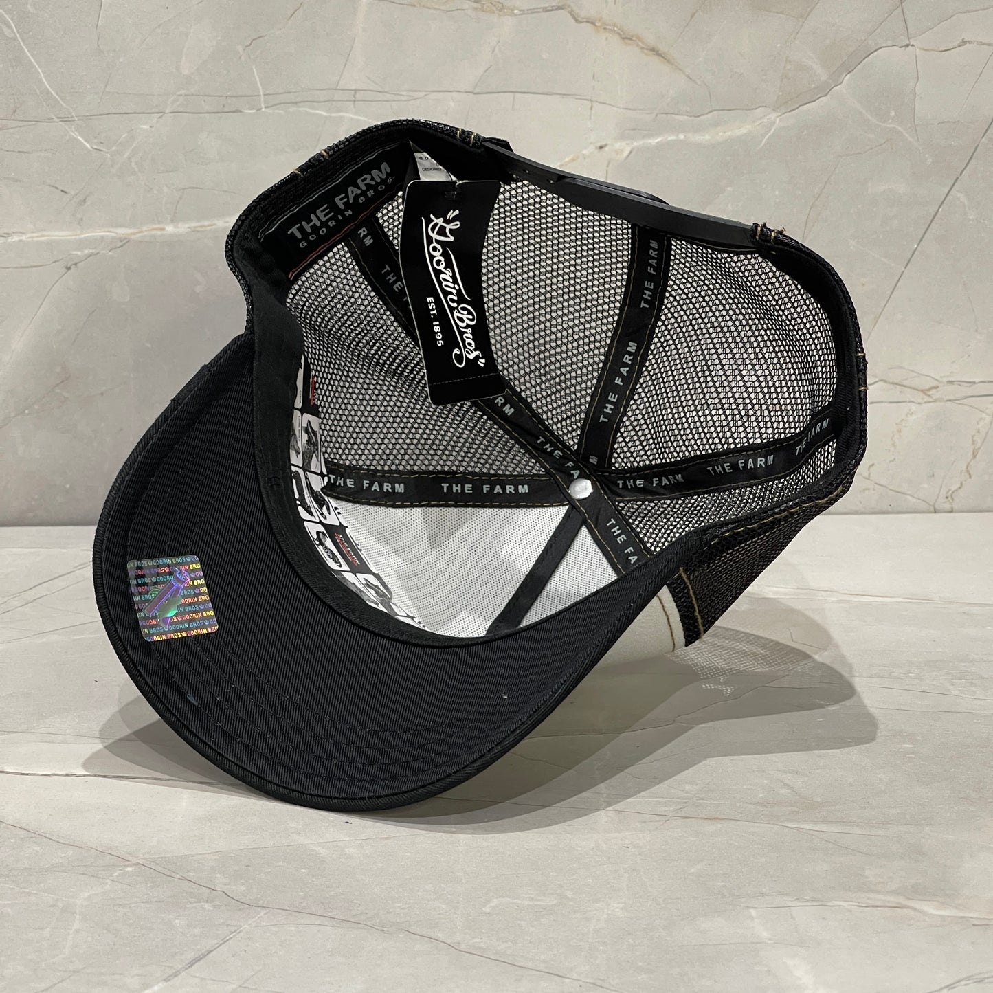 GOORIN BROS KING BLACK/WHITE